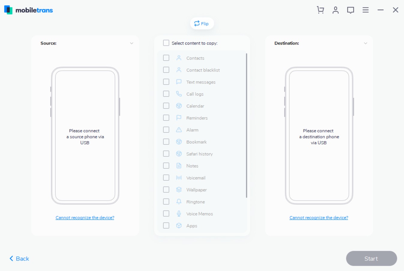 transferir contacts de Nokia a Nexus 5