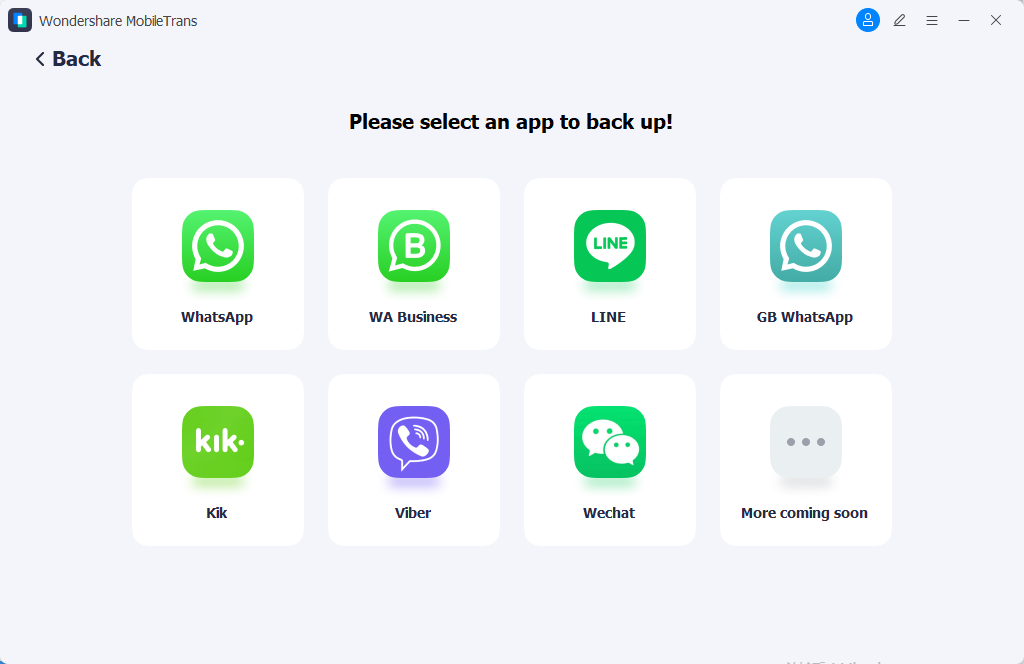 kik pantalla de inicio