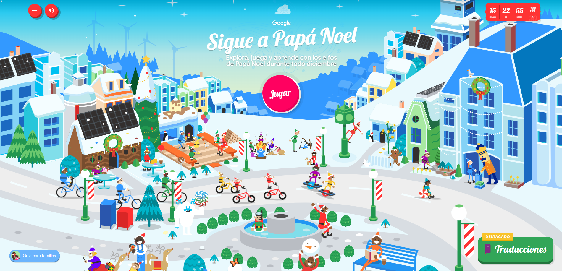 La Llegada de Papá Noel en 2023 : ¿Cómo Usar Google Santa Tracker?