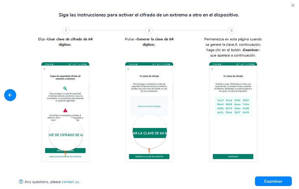 sauvegarde whatsapp faq