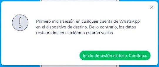 iniciar sesión con cuenta de whatsapp