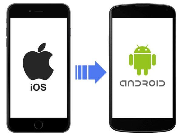 transfert iphone vers android