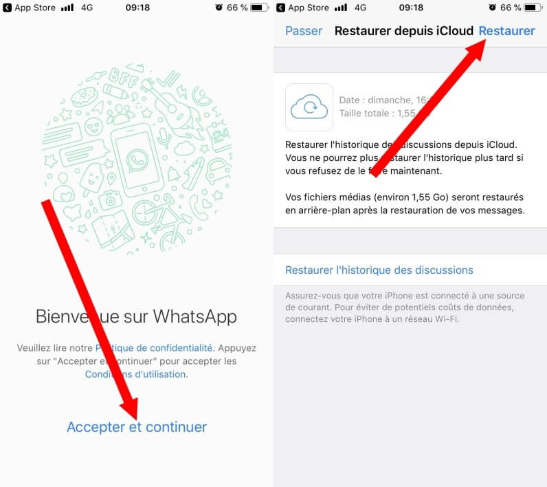 whatsapp probleme