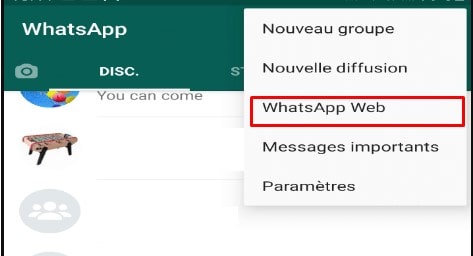 comment transférer une vidéo de whatsapp