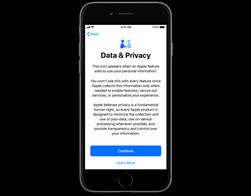 Data privasi Apple 