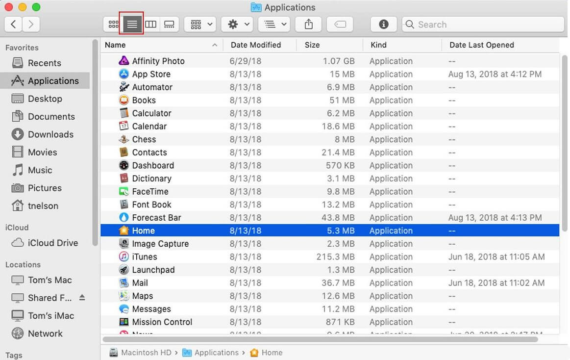  Usar o finder no Mac