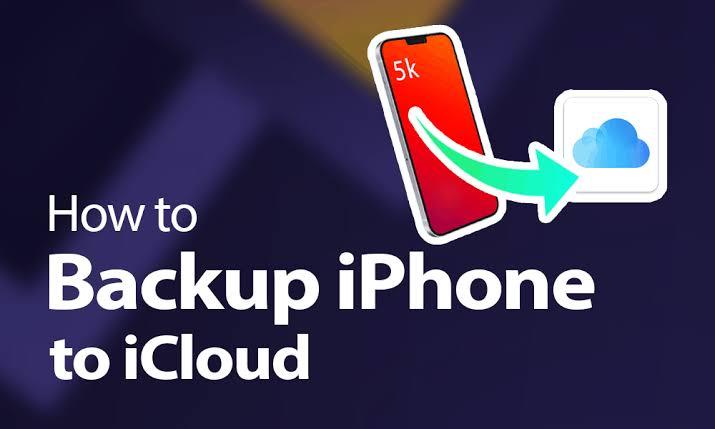 backup iphone to icloud