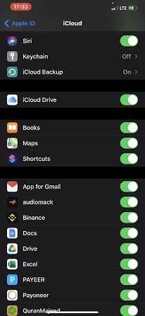 backup do iPhone sem wifi usando o icloud