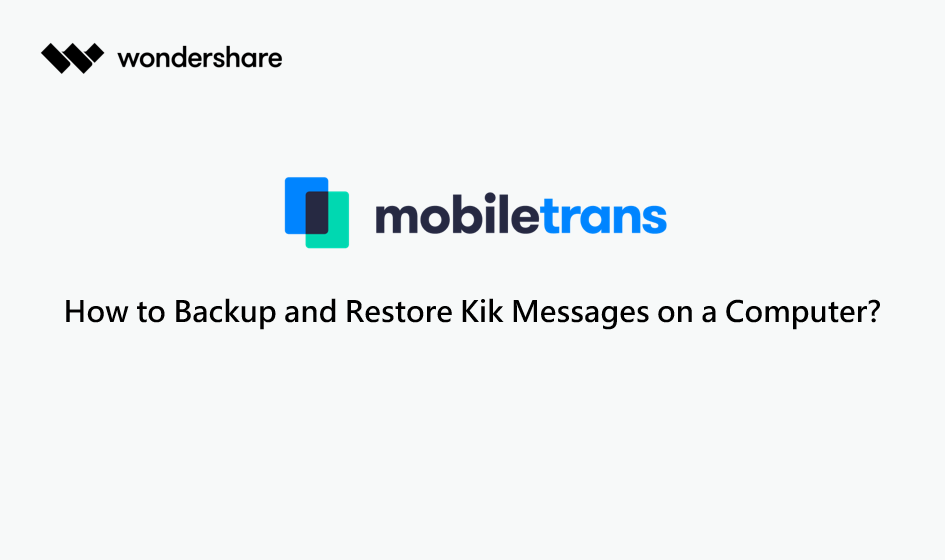 backup kik