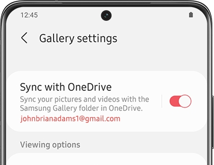 sync with onedrive