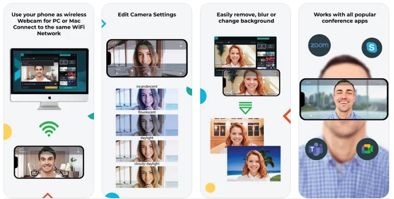 xplit conectar webcam android ios