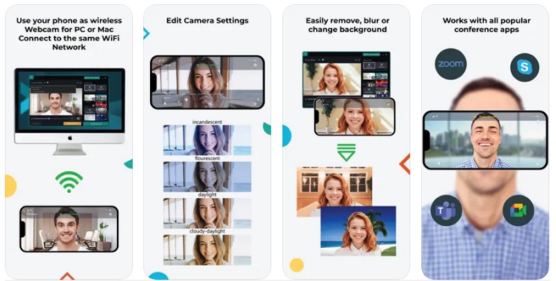 xplit connect webcam android ios