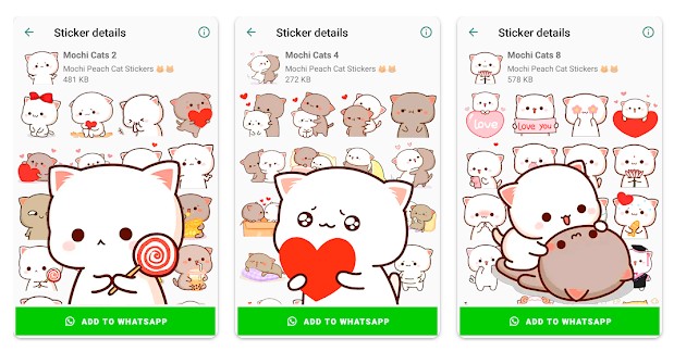 cute whatsapp stickers