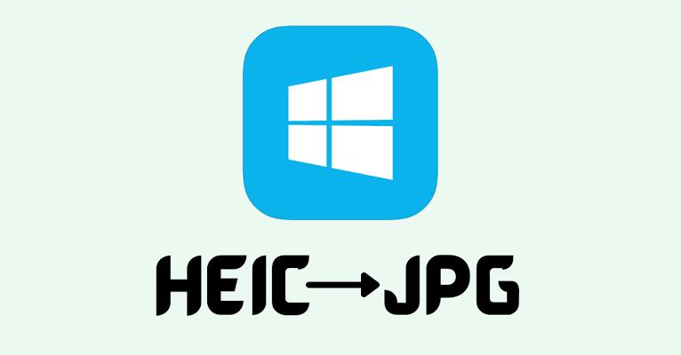 convert heic to jpg pc