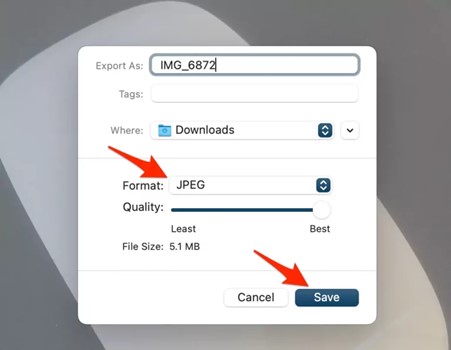convert heic to jpg on preview