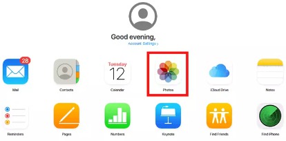 удалить фотографии iCloud