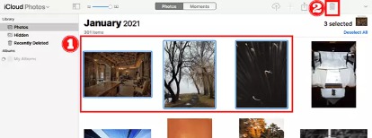 delete icloud photos