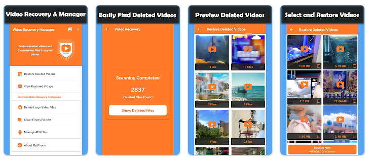 deleted video recovery app