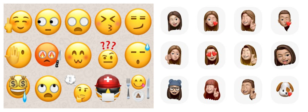 Stickers de emojis en whatsapp