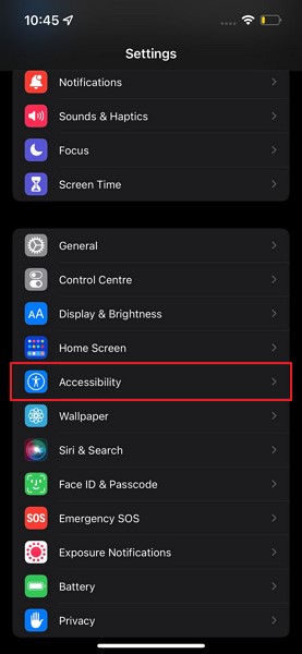 turn on auto brightness option