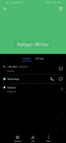 whatsapp android contacts