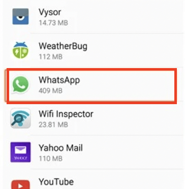 إصلاح whatsapp يتعذر عليه إرسال الصور