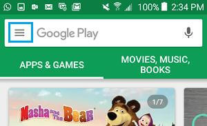 go to google play store to check available whatsapp updates when whatsapp dont show contact name