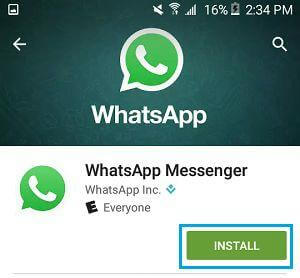 search for whatsapp