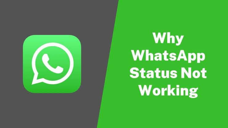 إصلاح حالة whatsapp لا تظهر 1