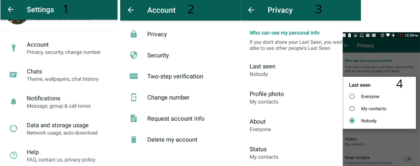 How to Hide Your Online Status on WhatsApp (Android, iOS, and Web)