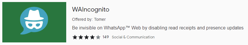 hide online status in whatsapp on a pc