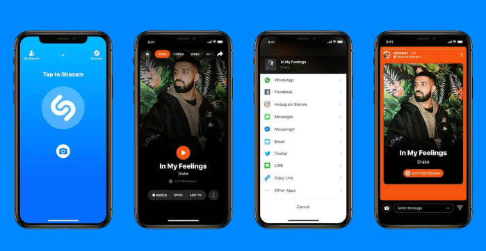 Aggiungi musica alla storia di instagram da shazam