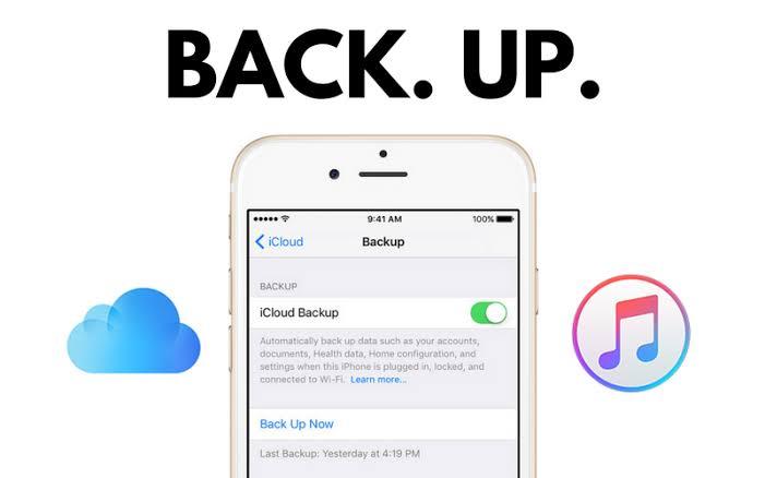 backup iphone