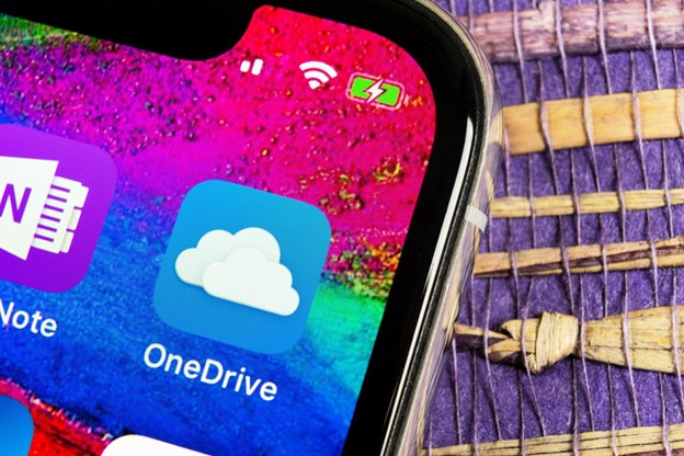 sauvegarde de l'iphone vers onedrive