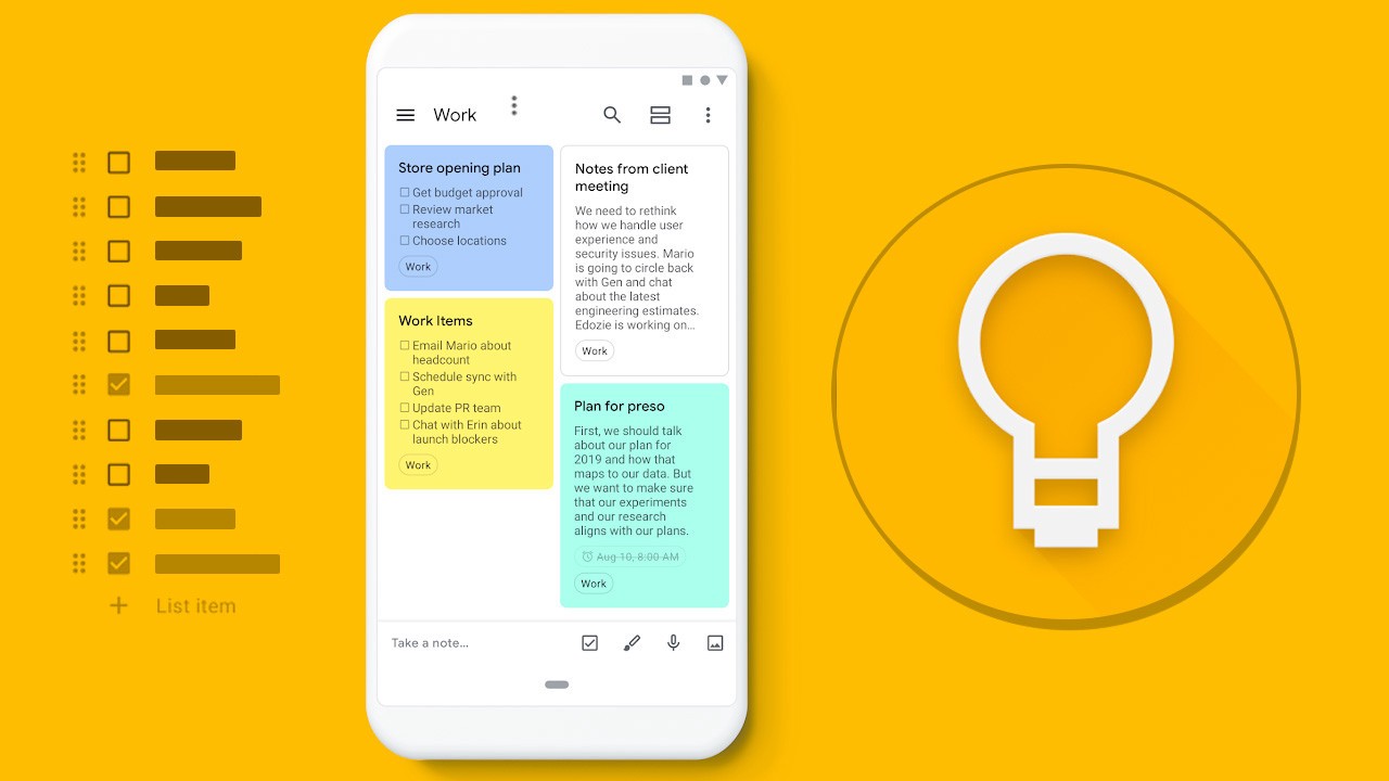  Google Keep