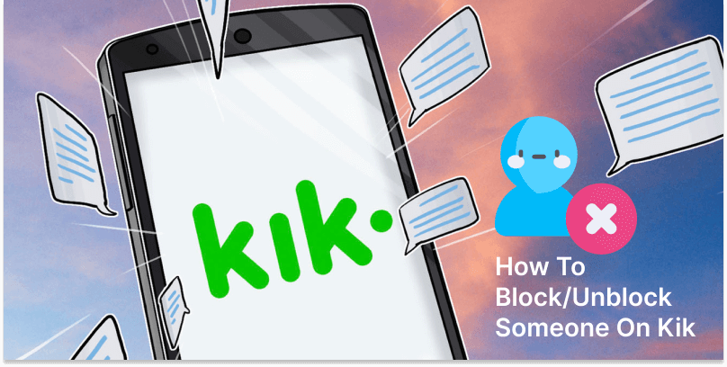 bloquear a alguien en Kik