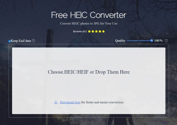 conversor heic online gratuito da apowersoft