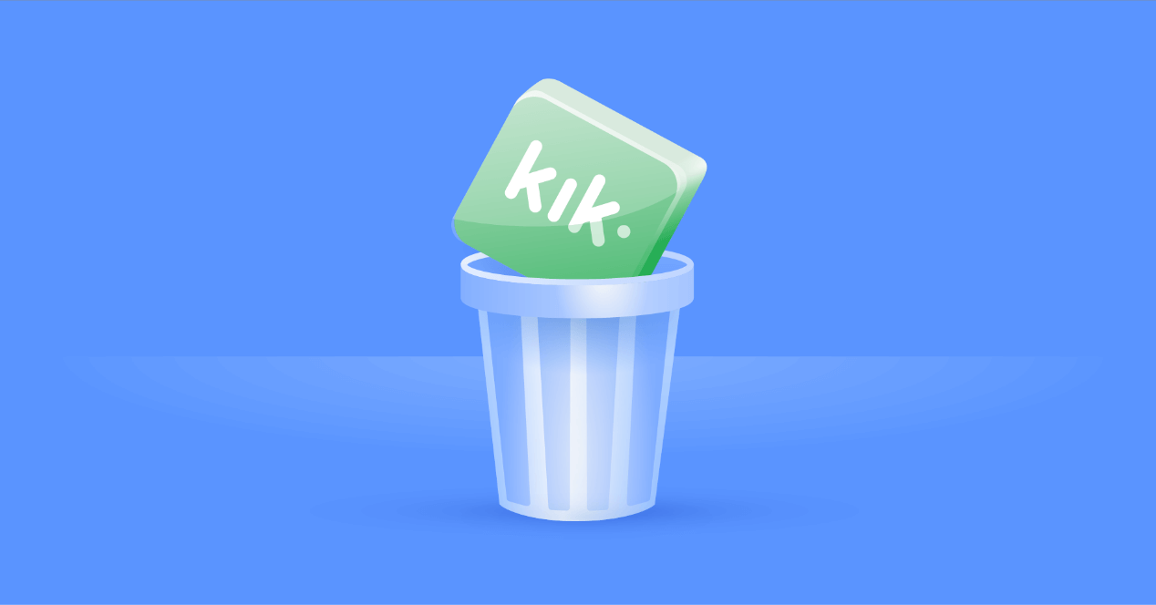 удалить или деактивировать свою учетную запись kik