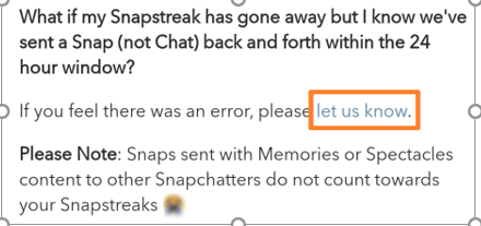 get back your Snapchat streak after it disappears