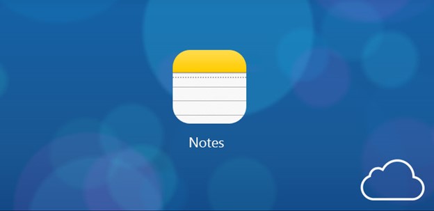 mover notas do iphone para o icloud