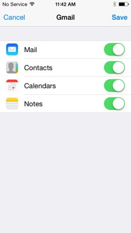 sync contacts