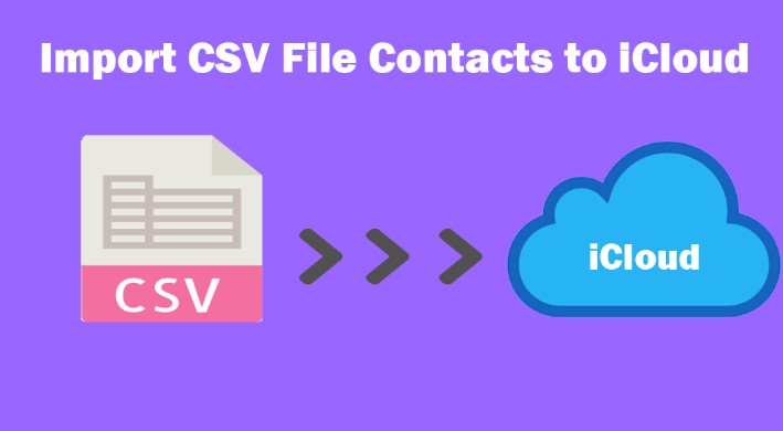 import csv to icloud