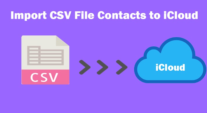 استيراد csv إلى icloud