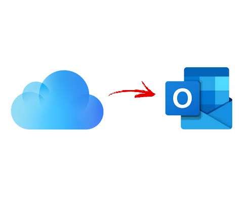 استيراد جهات اتصال icloud إلى Outlook