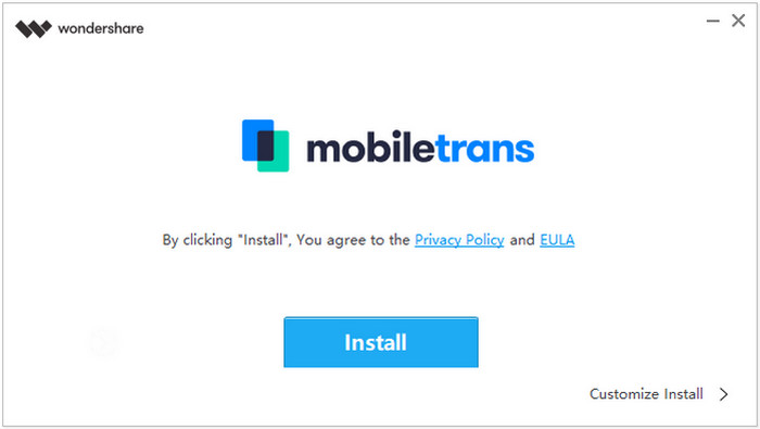install mobiletrans on win