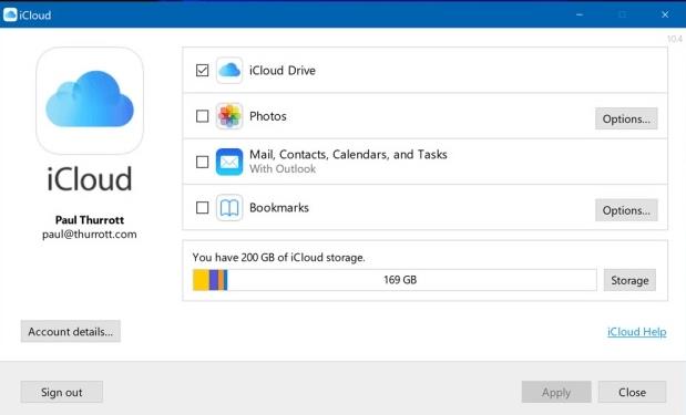 descobrir backups do icloud