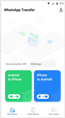 launch mobiletrans app