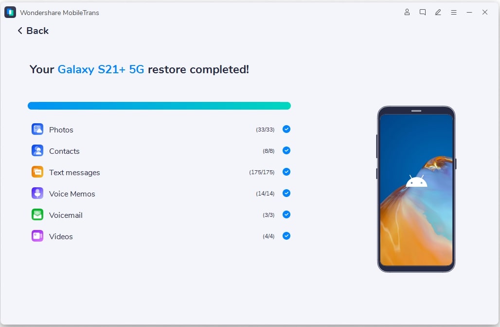 Trasferimento Telefono ios to android 04