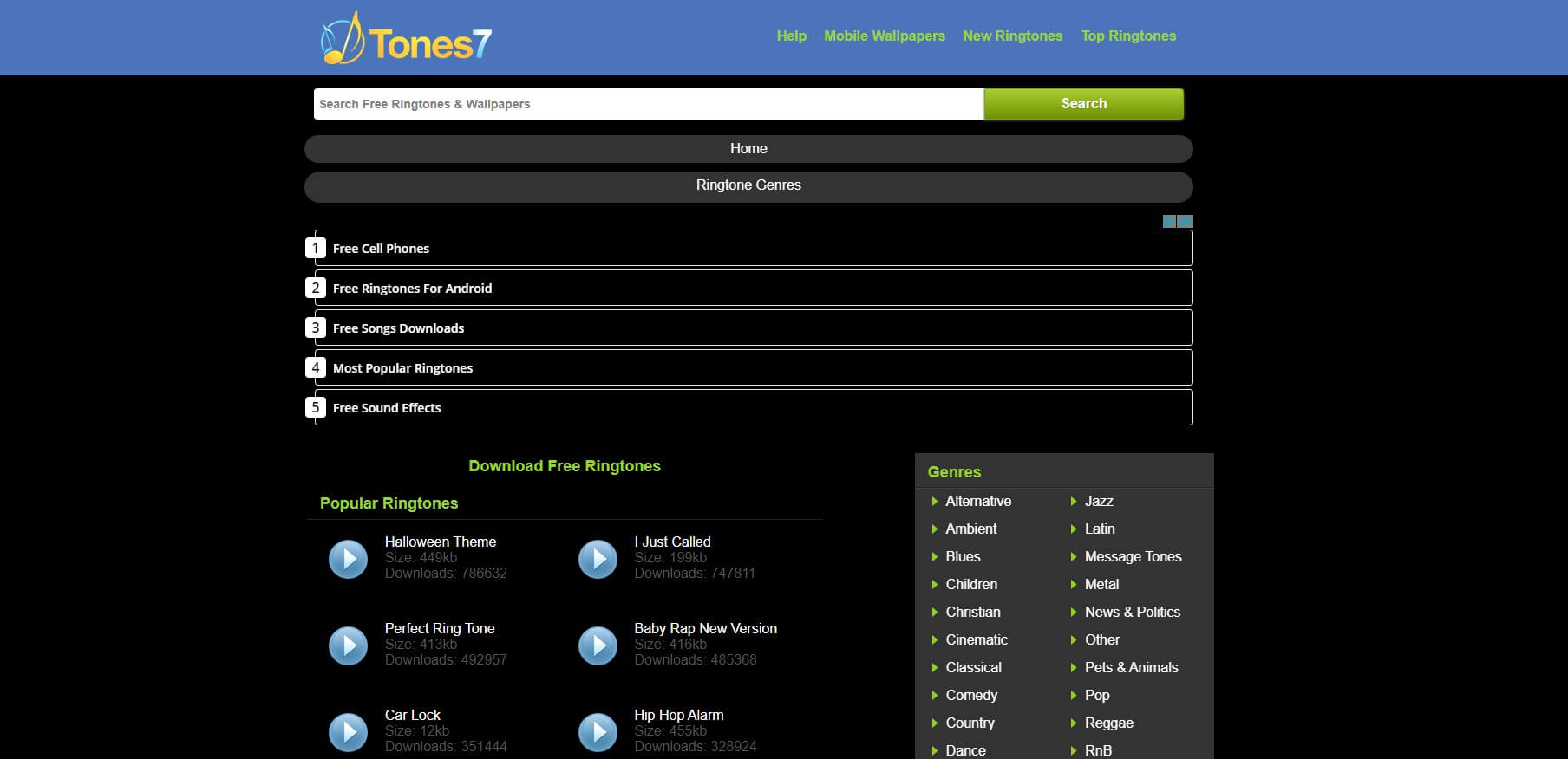 5 Best Free Ringtone Download Websites [With best mobile ringtones]