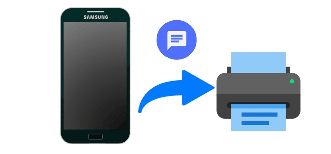  printing text messages from Android choose the best method